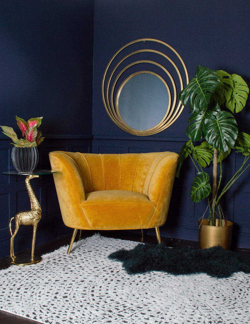 droog Veel gebruik Een gele fauteuil in de woonkamer, do's & don'ts | HomeDeco.nl