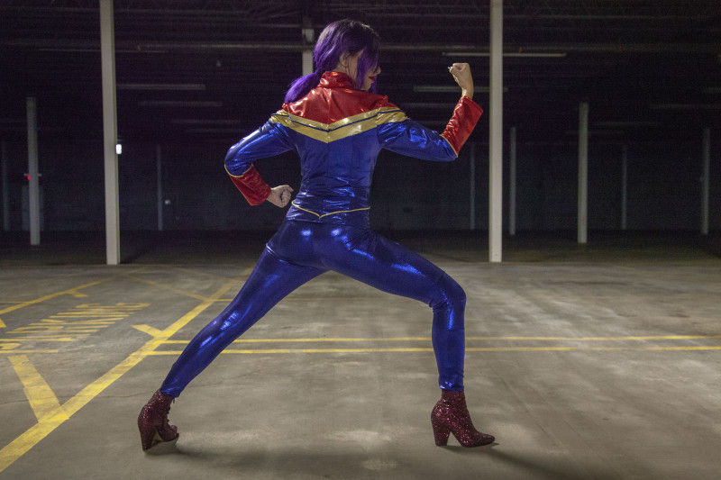 free captain marvel sewing pattern