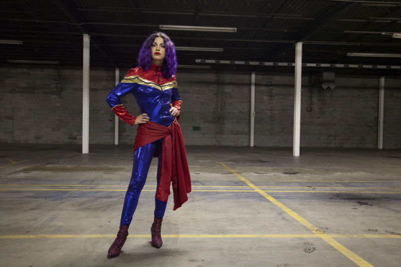 free captain marvel sewing pattern