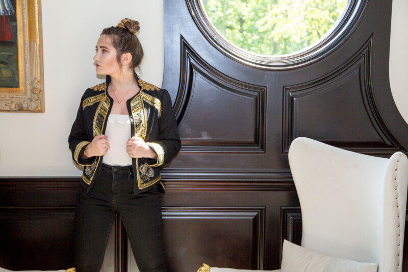 Free jacket sewing pattern, free pattern, trim, embellishment, applique,