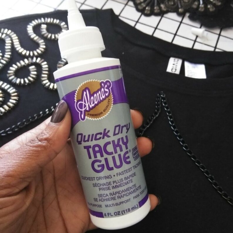Tacky glue Trim, appliques, DIY, Update, Upcycle, DIY Tutorial