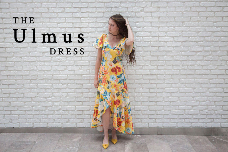 Ulmus Dress Free Sewing Pattern Mood Sewciety